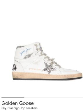 Golden Goose Sky Star High-Top Sneakers